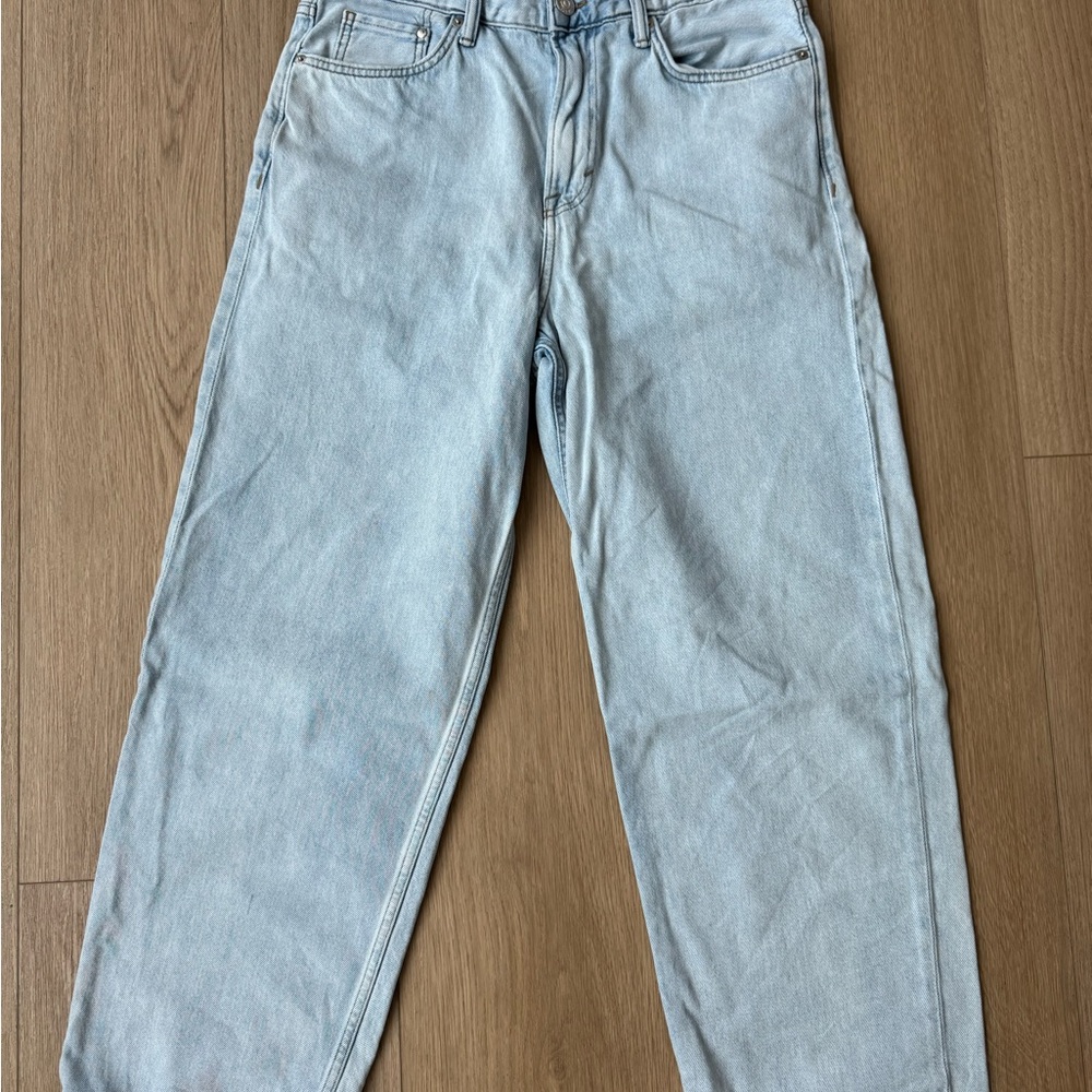 H&M Men's Light Blue Straight Jeans
